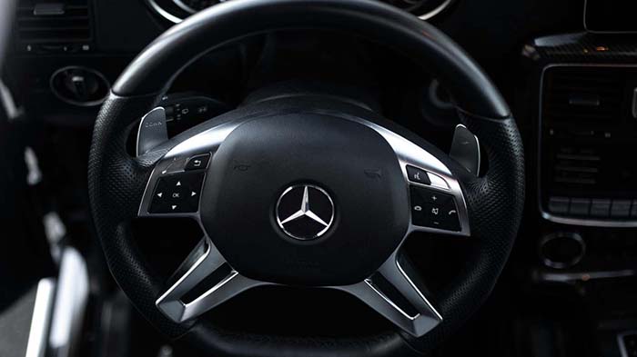 Mercedes steering wheel